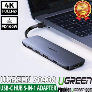 bo-chuyen-usb-type-c-to-hdmi-4kx2k3xusb-3-0pd-100w-ugreen-70408
