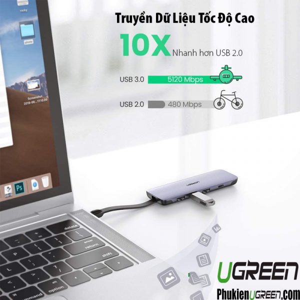 bo-chuyen-usb-type-c-to-hdmi-4kx2k3xusb-3-0pd-100w-ugreen-70408