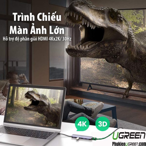 bo-chuyen-usb-type-c-to-hdmi-4kx2k3xusb-3-0pd-100w-ugreen-70408