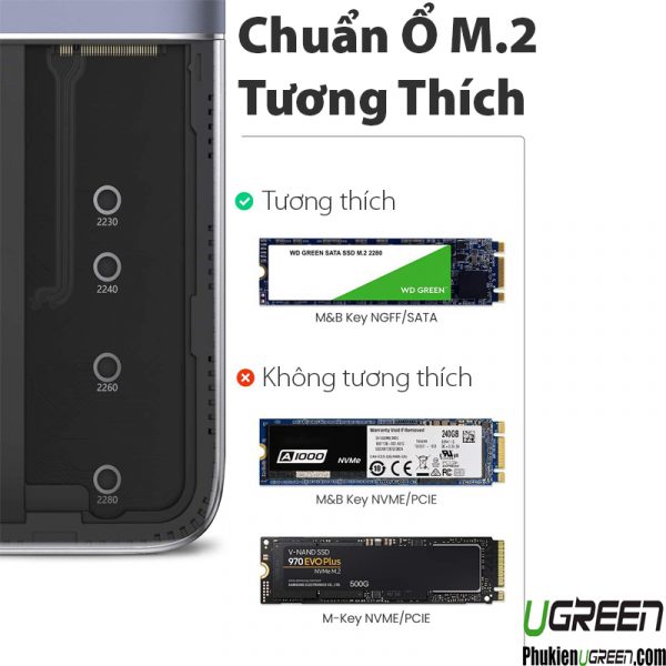 usb-type-c-7-in-1-ugreen-70449-hdmi-4k-usb-3-1-gen-2-pd-dc-5v-2a-m-2-sata