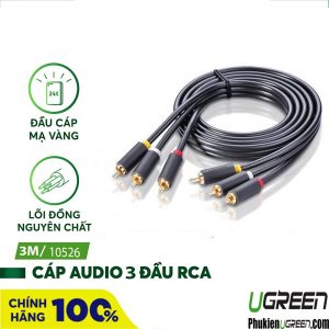 cap-av-3-dau-hoa-sen-rca-dai-3m-ugreen-10526