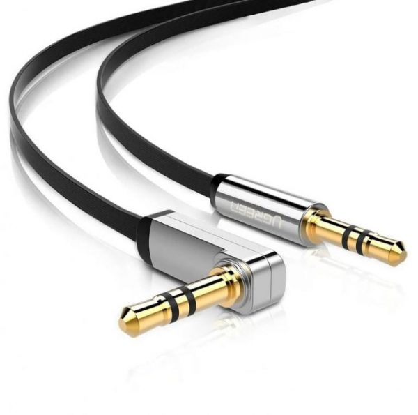 Cáp 3.5mm 90 độ Ugreen