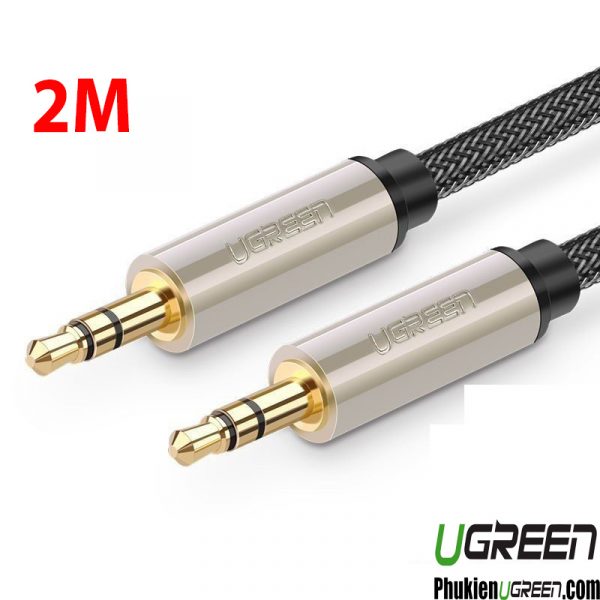 cap-audio-3-5mm-dai-2m-ma-vang-boc-nylon-cao-cap-ugreen-10604
