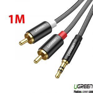 cap-audio-35mm-ra-2-dau-rca-dai-1m-boc-nylon-ugreen-60240