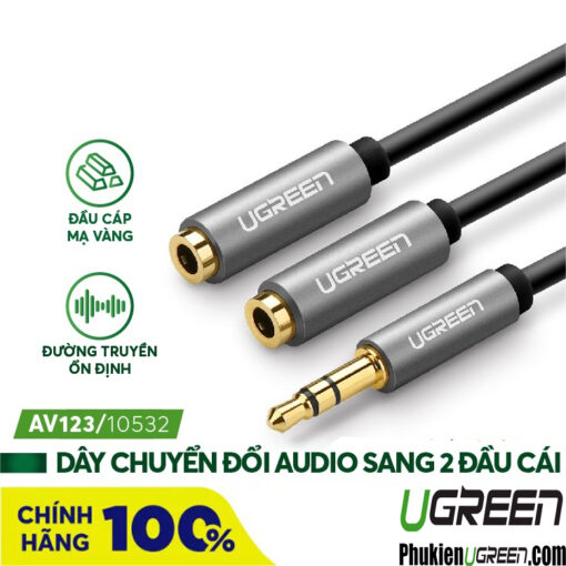 cap-chia-audio-3-5mm-1-ra-2-dai-20cm-ugreen-10532