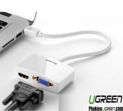 cap-chuyen-mini-displayport-to-hdmi-va-vga-ugreen-10427