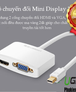 cap-chuyen-mini-displayport-to-hdmi-va-vga-ugreen-10427