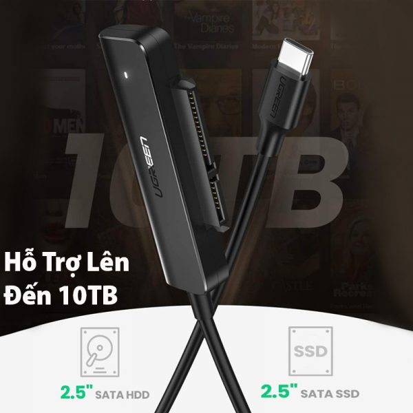 cap-chuyen-usb-type-c-sang-sata-iii-ugreen-70610