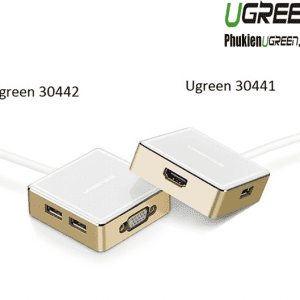cap-chuyen-usb-type-c-to-hdmi-tich-hop-hub-usb-3-0-ugreen-30441