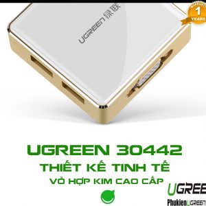 cap-usb-type-c-to-vga-tich-hop-hub-usb-3-0-ugreen-30442
