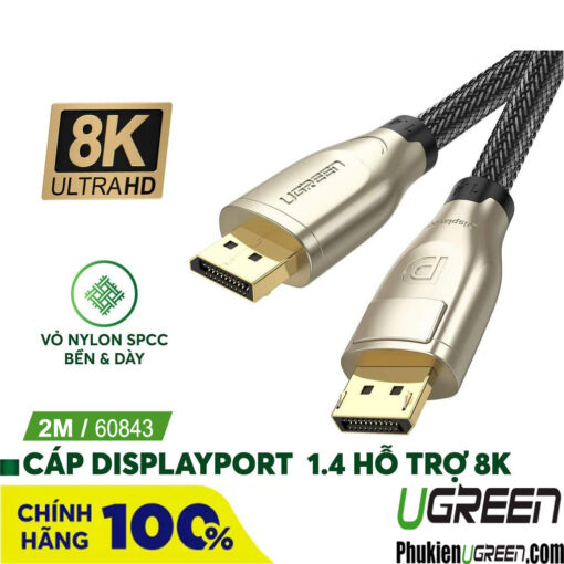 cap-displayport-1-4-8k60hz-dai-2m-cao-cap-ugreen-60843