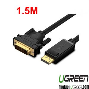 cap-displayport-to-dvi-241-dai-1-5m-ugreen-10243