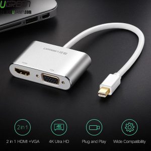 cap-mini-displayport-to-hdmi-va-vga-ho-tro-4k-ugreen-20421