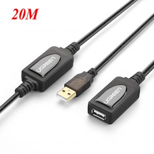 cap-noi-dai-usb-2-0-20m-ugreen-10324-co-chip-khuech-dai-cao-cap