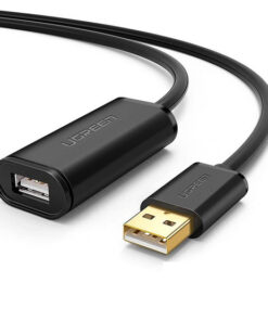 Cáp USB 2.0 nối dài Ugreen US121 dài 5M có chip khuếch đại Active
