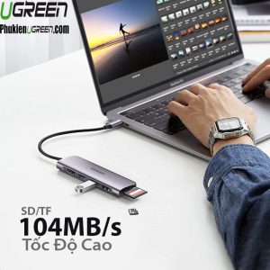 cap-usb-c-to-hdmi-kem-hub-3-usb-3-0-sd-tf-ugreen-70410