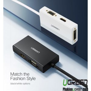 cap-chuyen-mini-displayport-to-hdmi-dvi-vga-ugreen-20417
