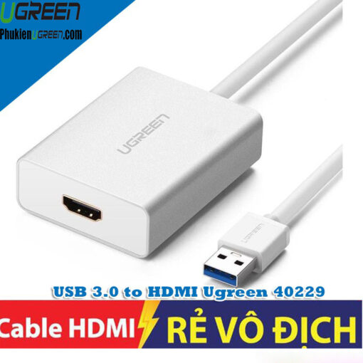 Cap chuyen USB ra HDMI Cao Cap Chinh Hang Ugreen 40229 Phukienugreen 7