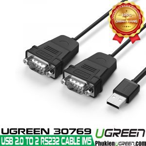 cap-chuyen-usb-to-2-com-rs232-ugreen-30769