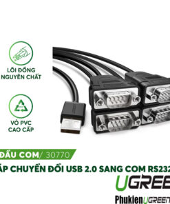 cap-chuyen-usb-to-4-com-rs232-ugreen-30770