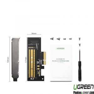 card-pcie-ssd-m-2-sata-nvme-ugreen-70503-ho-tro-32gbps