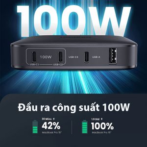 cu-sac-nhanh-100w-gan-ugreen-708704-cong-3-usb-c-va-1-usb