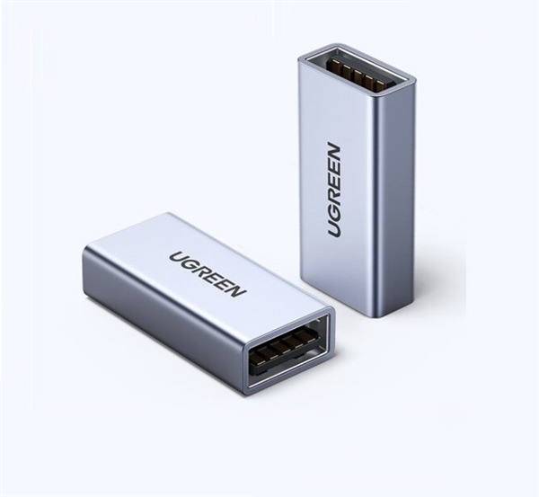 Đầu Nối USB 3.0 Vỏ Nhôm Cao Cấp Ugreen 20119 18 Đầu nối USB 3.0 vỏ nhôm cao cấp Ugreen 20119, 2 đầu cái female to female, tốc độ 5Gbps