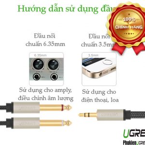 day-audio-3-5mm-ra-2-dau-6-5mm-dai-0-5m-ugreen-10612