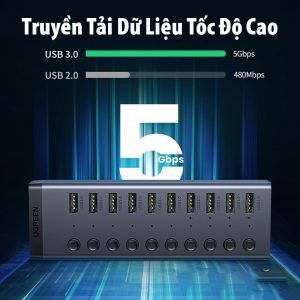 hub-usb-10-cong-usb-3-0-co-nut-cong-tac-ugreen-30779-kem-nguon-12v-2a