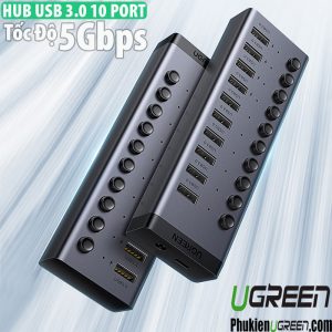 hub-usb-10-cong-usb-3-0-co-nut-cong-tac-ugreen-30779-kem-nguon-12v-2a