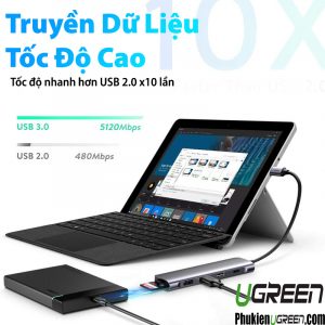 hub-usb-c-to-hdmi-kem-hub-2-usb-3-0-sd-tf-cao-cap-ugreen-70411