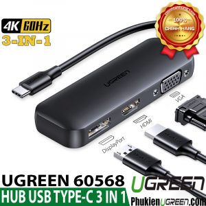 hub-chuyen-usb-type-c-sang-displayport-hdmi-vga-ugreen-60568