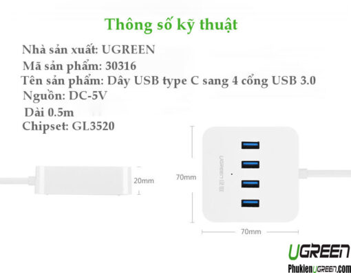 hub-usb-c-sang-4-cong-usb-3-0-ugreen-30316