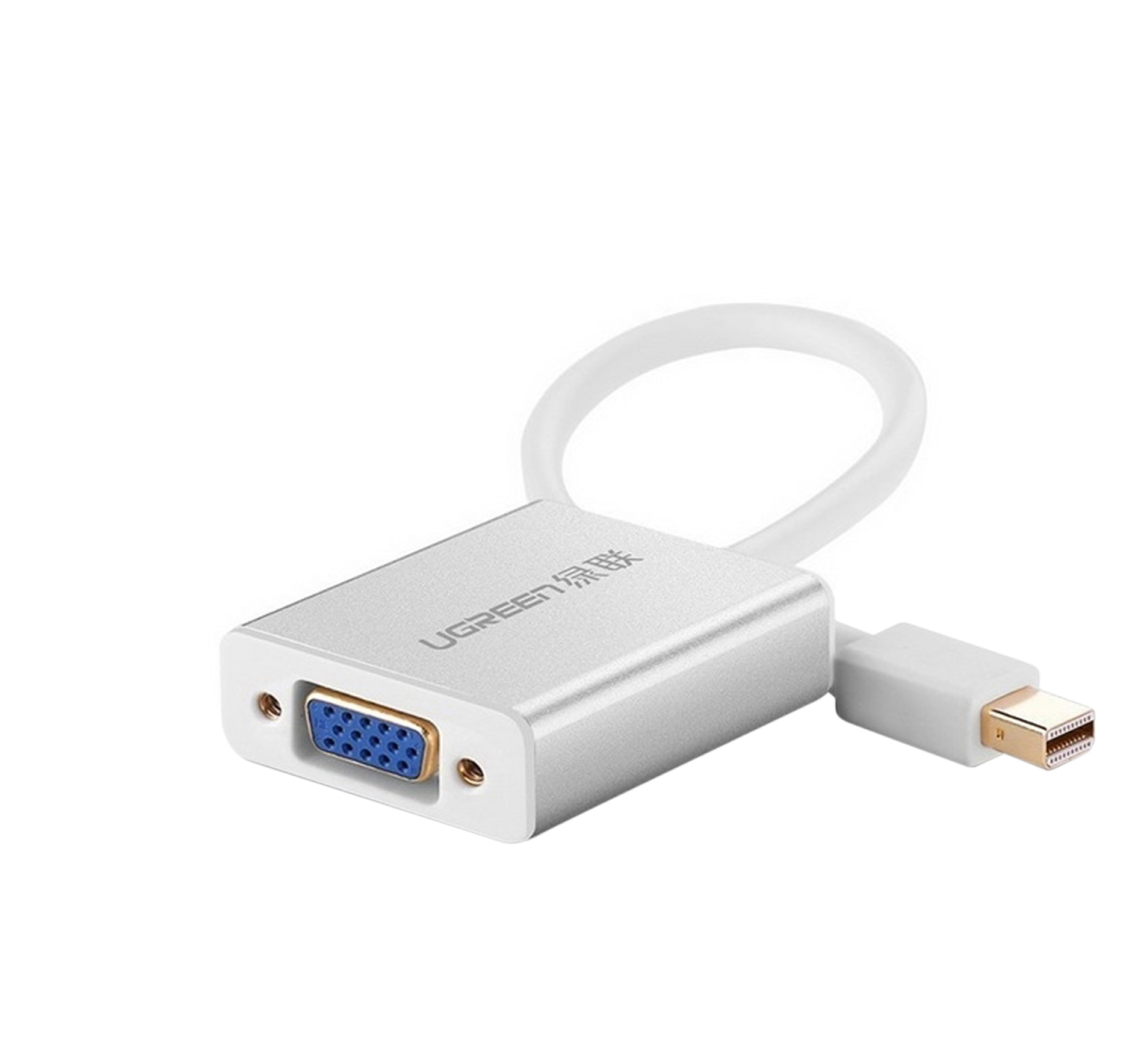 Cáp chuyển đổi Mini Displayport to VGA Ugreen 10403 (Vỏ Nhôm) 2 cap-chuyen-doi-mini-displayport-to-vga-ugreen-10403