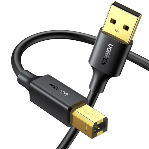 dau cap may in ugreen us135 usb 2.0 ma vang chong nhiem