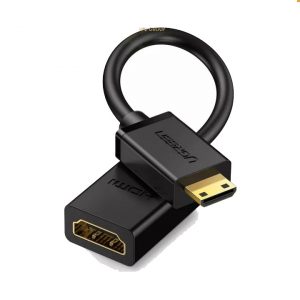 cap-chuyen-mini-hdmi-to-hdmi-dai-20cm-ugreen-20137