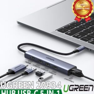 bo-chuyen-usb-type-c-to-hdmi-usb-3-0-lan-gigabit-ugreen-20934