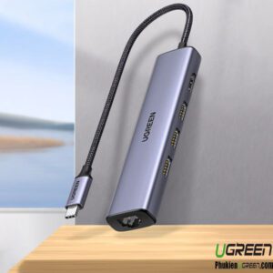 bo-chuyen-usb-type-c-to-hdmi-usb-3-0-lan-gigabit-ugreen-20934