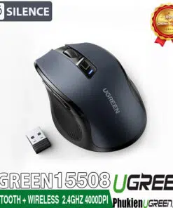 chuot-khong-day-ergonomic-ugreen-15508-bluetooth-wireless-4000dpi-nut-bam-silient