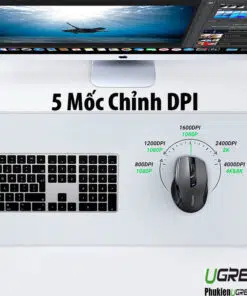chuot-khong-day-ergonomic-ugreen-15508-bluetooth-wireless-4000dpi-nut-bam-silient