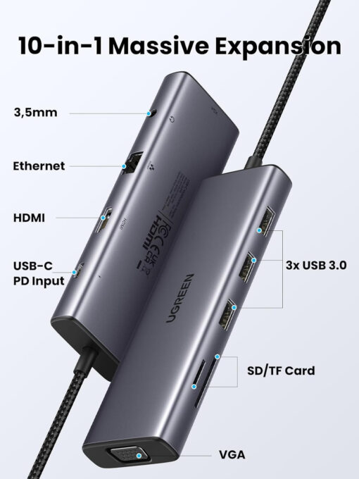 Bo-Chuyen-USB-Type-C-10-in-1-Ho-Tro-HDMI-VGA-USB-RJ45-Sac-PD100W-Ugreen-15601-CM498