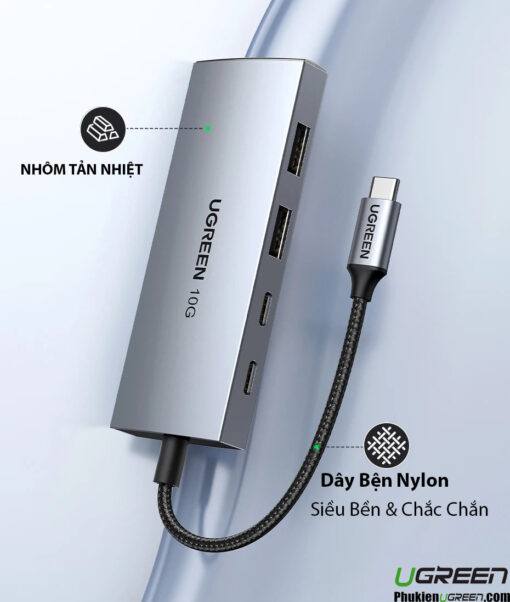 Hub-Chuyển-USB-Type-C-Sang-2-cong-USB-A-Va-2-Cong-USB-C-Toc-Do-10Gbps-Ugreen-30758-CM480