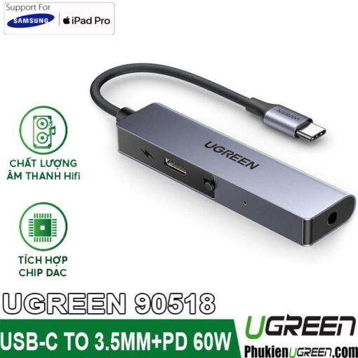 Cap-Chuyen-USB-Type-C-Sang-tai-nghe-cong-3.5mm-co-kem-sạc-ugreen-90518-CM230