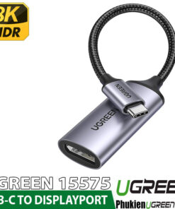 Cáp USB-C-To -Displayport-ho-tro-8K-Ugreen-15575