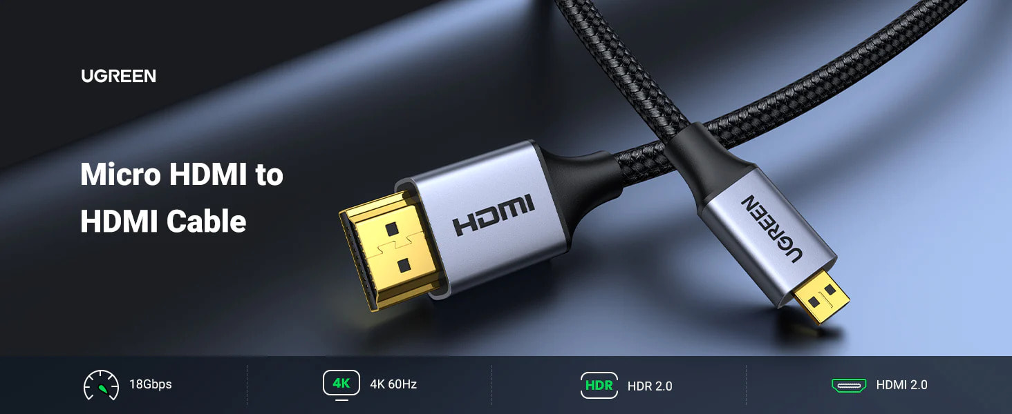 Cap-Chuyen-Micro-HDMI-toHDMI-Dau-Cap-Ma-Vang-Ho-Tro-4K@60hz-Ugreen-10550-HD109