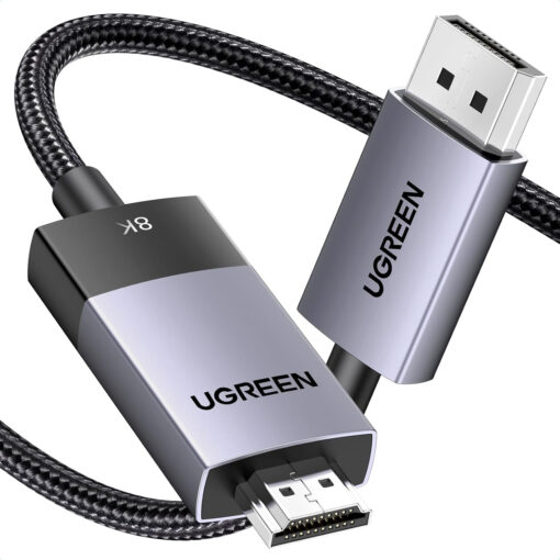 Cáp Chuyển Displayport Sang HDMI Có Active Hỗ Trợ 8K@60Hz, 4K@120Hz Ugreen DP115