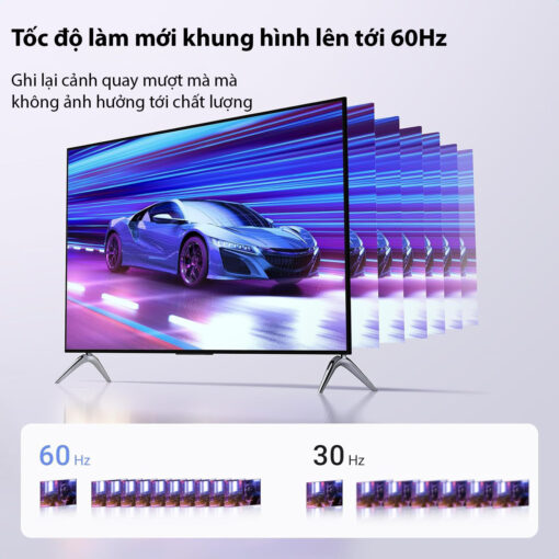 Cáp Ghi Hình Livestream HDMI to USB-A /Type-C Hỗ Trợ Full HD 1080P@60Hz Ugreen 25854 CM716