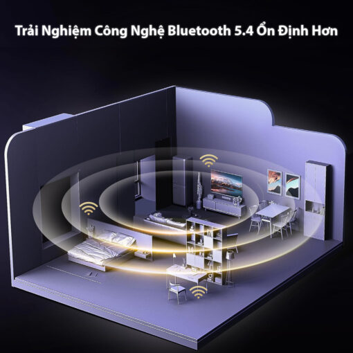 USB Thu Bluetooth 5.4 Mới Nhất Hỗ Trợ Kết Nối 5 Thiết Bị Cùng Lúc Ugreen 35058 CM748