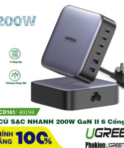 Bộ Sạc Đa Năng CD271 200W 4C2A Ugreen 40914