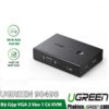 Bộ Gộp 2 VGA Sang 1 Màn Hình Có KVM Ugrene 90490